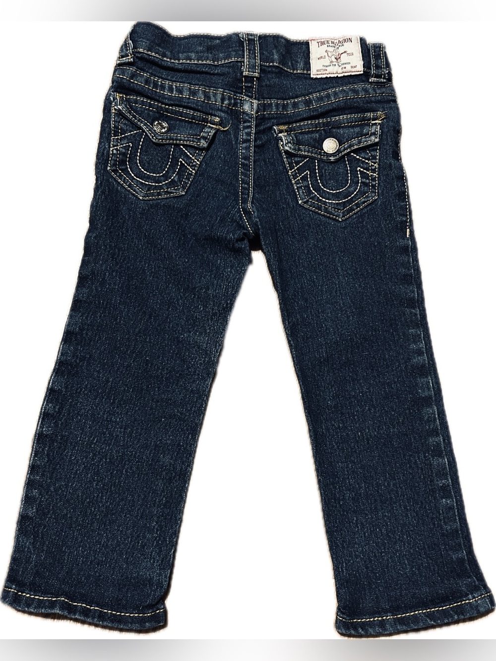 True Religion Toddler Size 3T Ricky Relaxed Straight Jeans